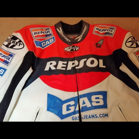 Rocket Motorcycle Racing Jacket - Leather - Picture 3 of 8